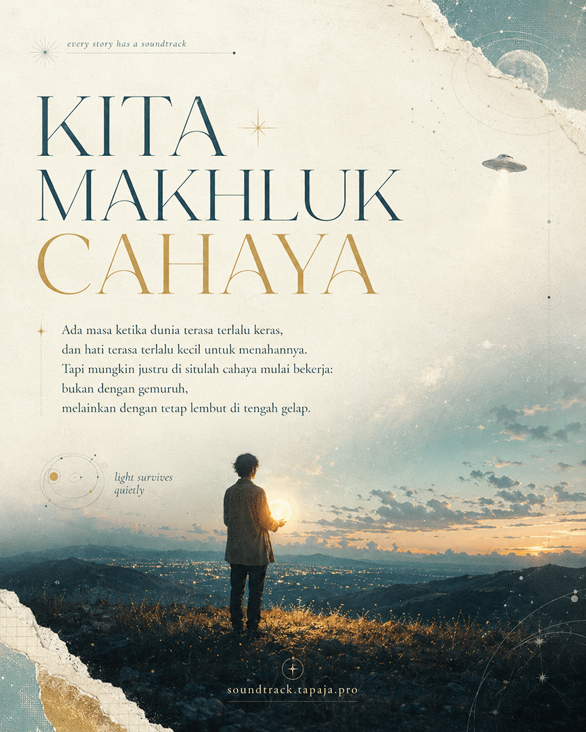 Dunia mungkin terasa keras. Namun cahaya sering tumbuh dari hati yang tetap lembut.